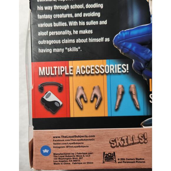 Loyal Subjects BST AXN 5" Napoleon Dynamite Collectible Figure 2020 New Sealed - Picture 4 of 7